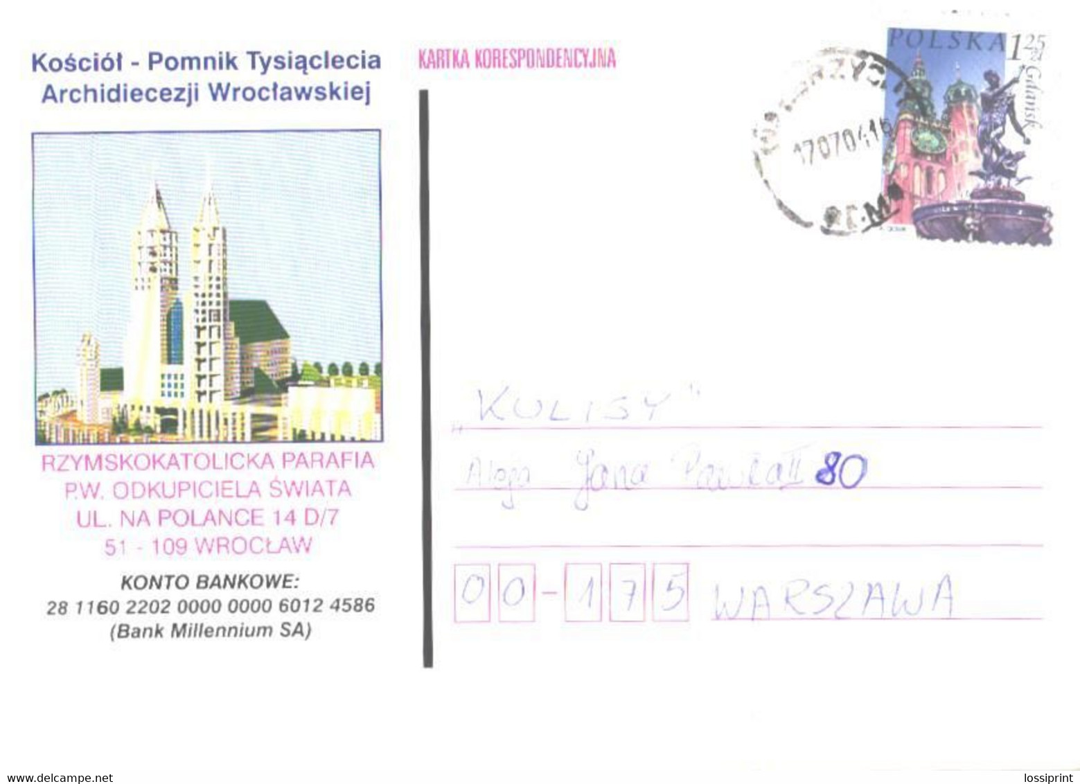 Poland:Maxi Card, Wroclaw, Cathedral-momument - Cartes Maximum
