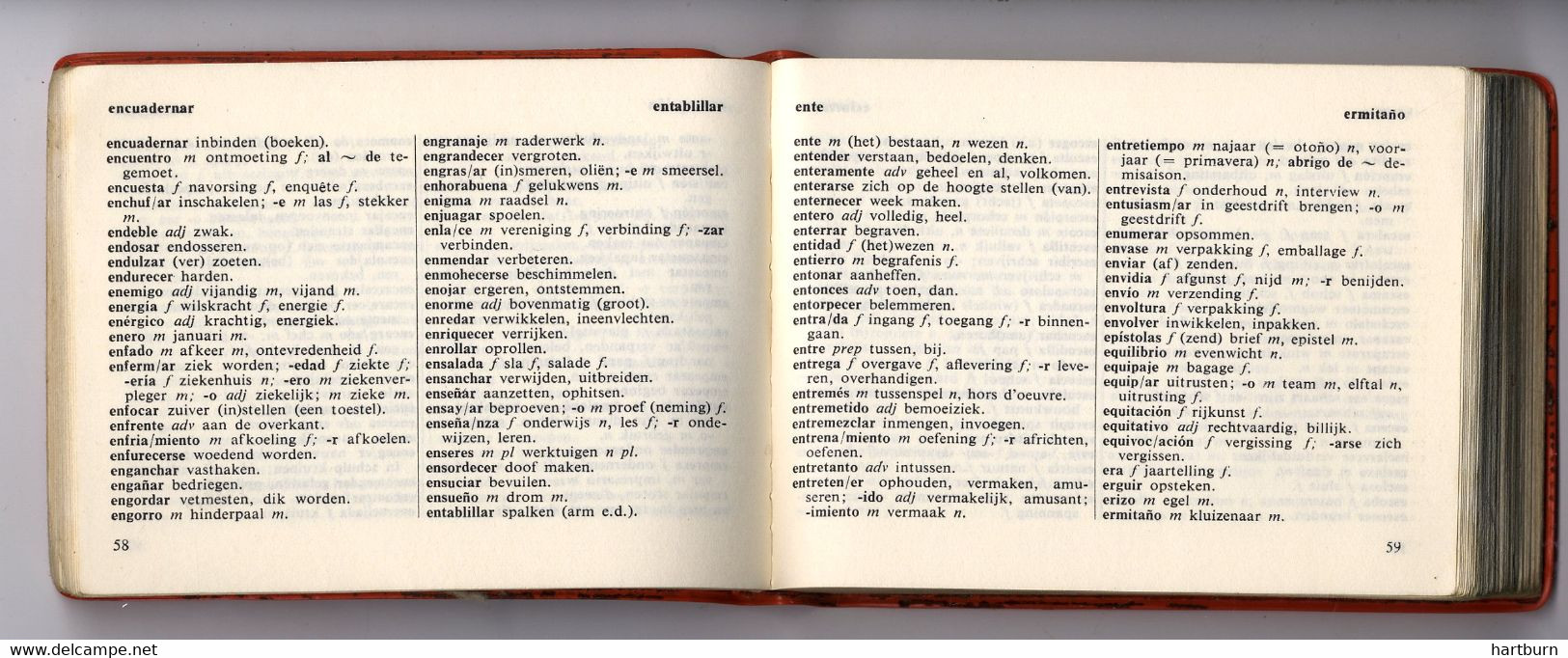 ♥️ Diccionario Universal. Holandes. Espanol, Holandes - Nederlands, Spaans. Herder. (BAK-5,2). Pocketformaat-Woordenboek - Diccionarios