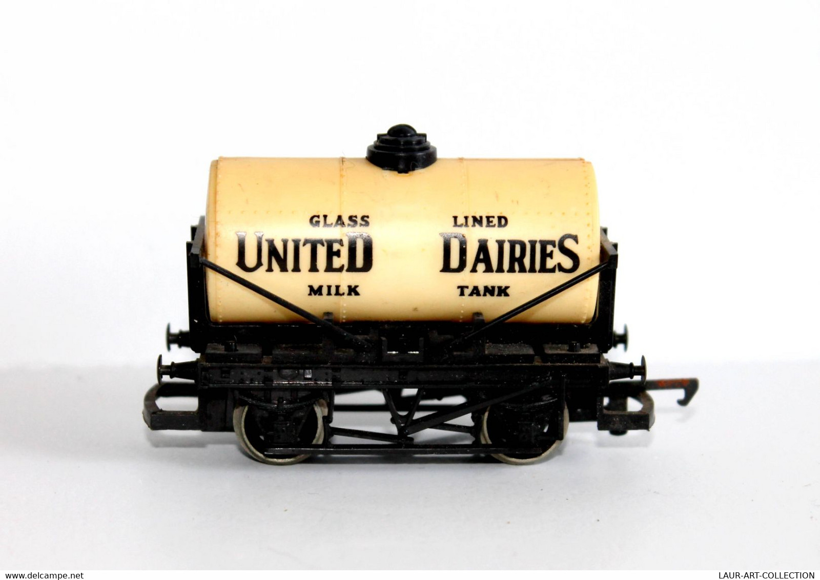 HORNBY RAILWAYS - WAGON CITERNE MARCHANDISE GLASS UNITED MILK LINED DAIRIES TANK / TRAIN CHEMIN DE FER     (2304.84) - Goods Waggons (wagons)