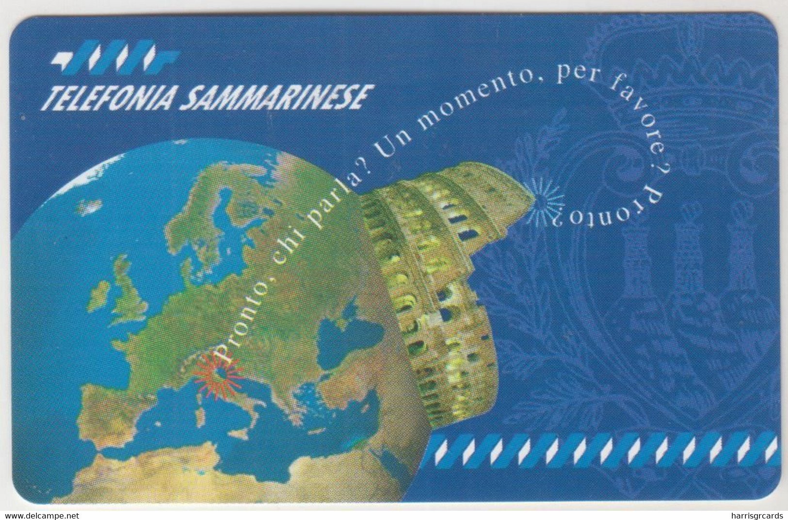 SAN MARINO - Pronto, Chi Parla? Rome, RSM 015, 2.000 L, Tirage 40.000, Mint - San Marino