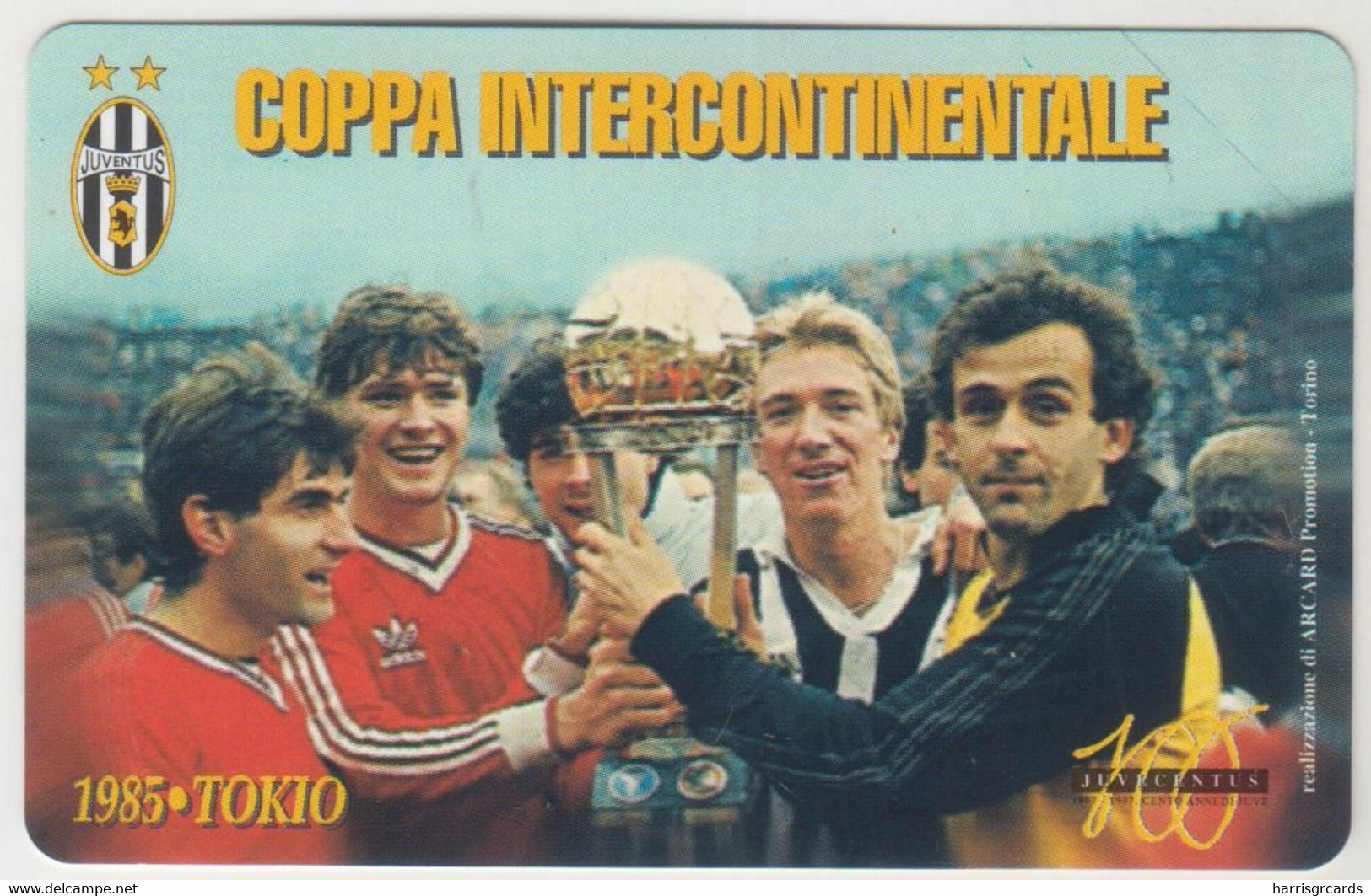 SAN MARINO - 100° Anniversario Juventus Tokyo 1985, RSM 020, 3.000 L, Tirage 80.000, Mint - San Marino