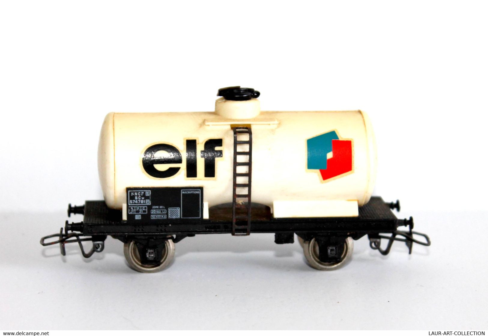 JOUEF - WAGON CITERNE / MARCHANDISE - HO - ELF SNCF SCw 574781 / TRAIN CHEMIN DE FER     (2304.86) - Wagons Marchandises