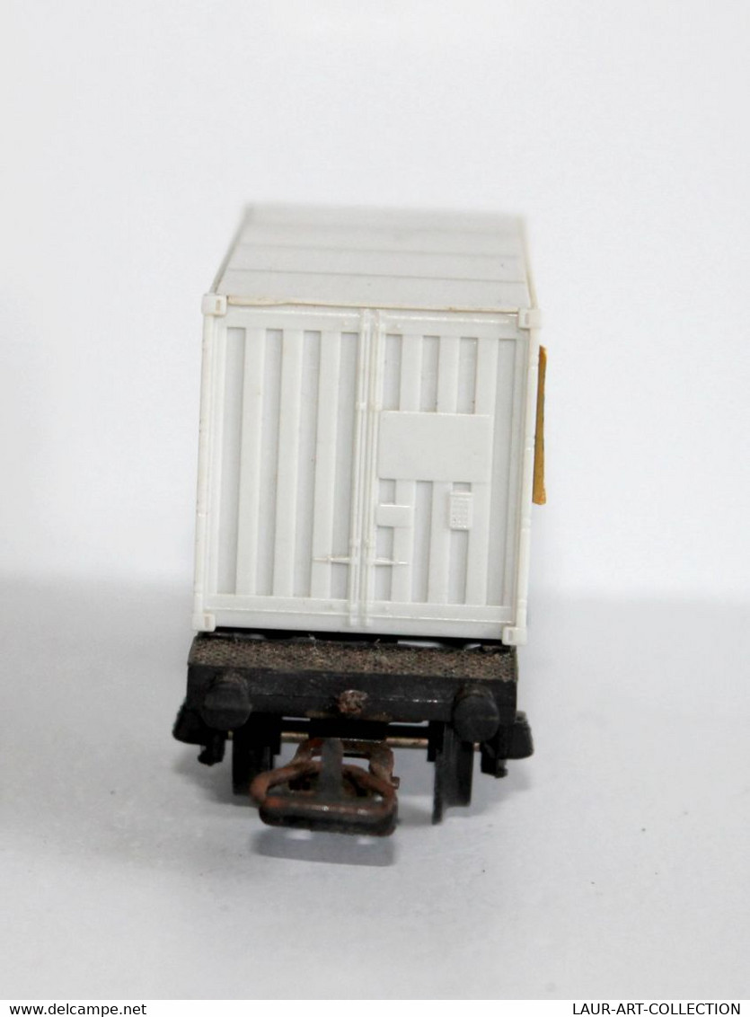 JOUEF - WAGON MARCHANDISE - ECH:HO - CONTAINER BELGIAN LINE - FREINS WLuV / FERROVIAIRE TRAIN CHEMIN DE FER  (2304.90) - Goods Waggons (wagons)