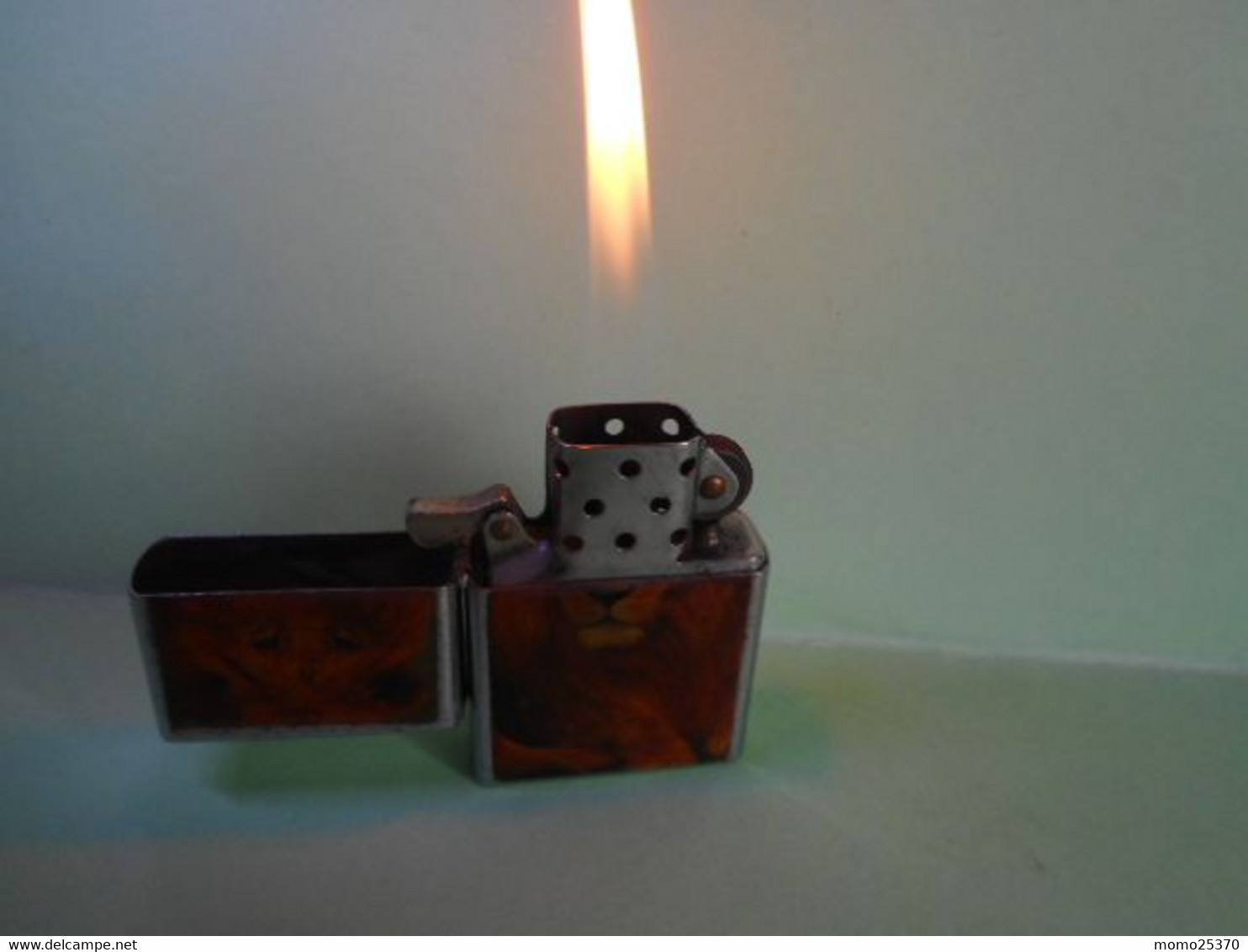 BRIQUET LION LIGHTER Feuerzeug ENCENDEDOR ACCENDINO AANSTEKER 打火机 Léttari ライター - Autres & Non Classés