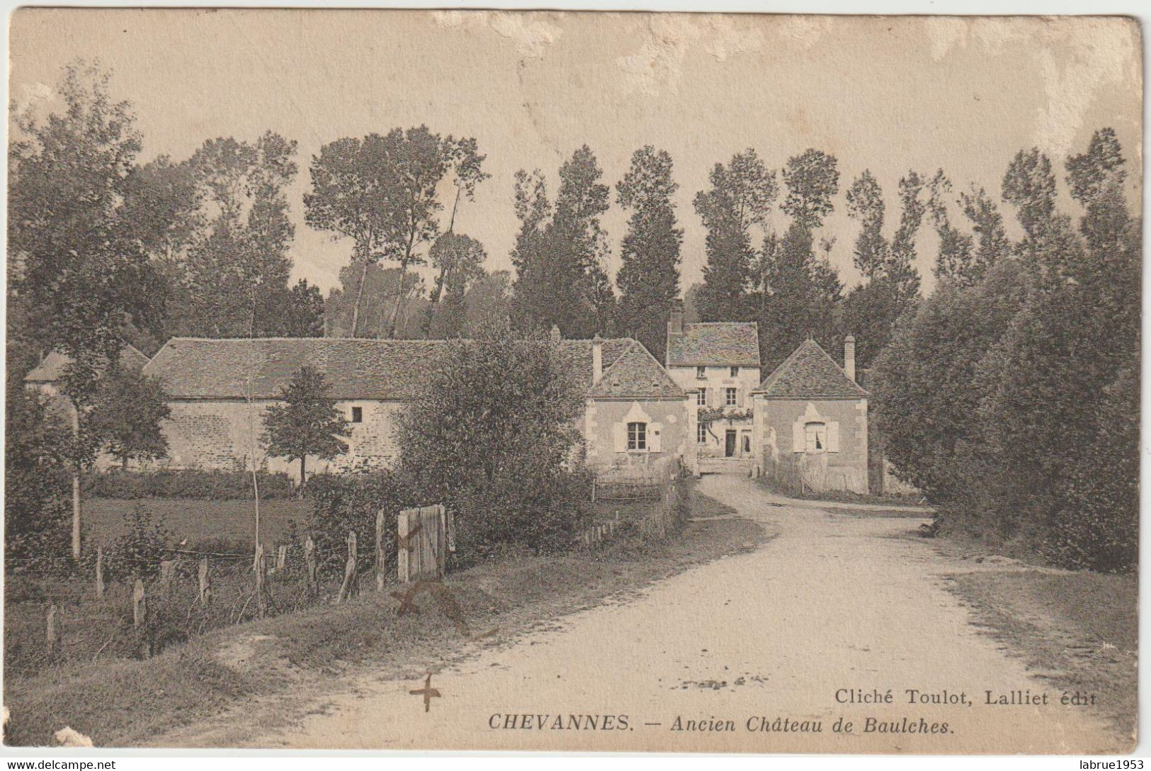 Chevannes -Ancien Château  De Baulches - ( F.1922) - Chevannes
