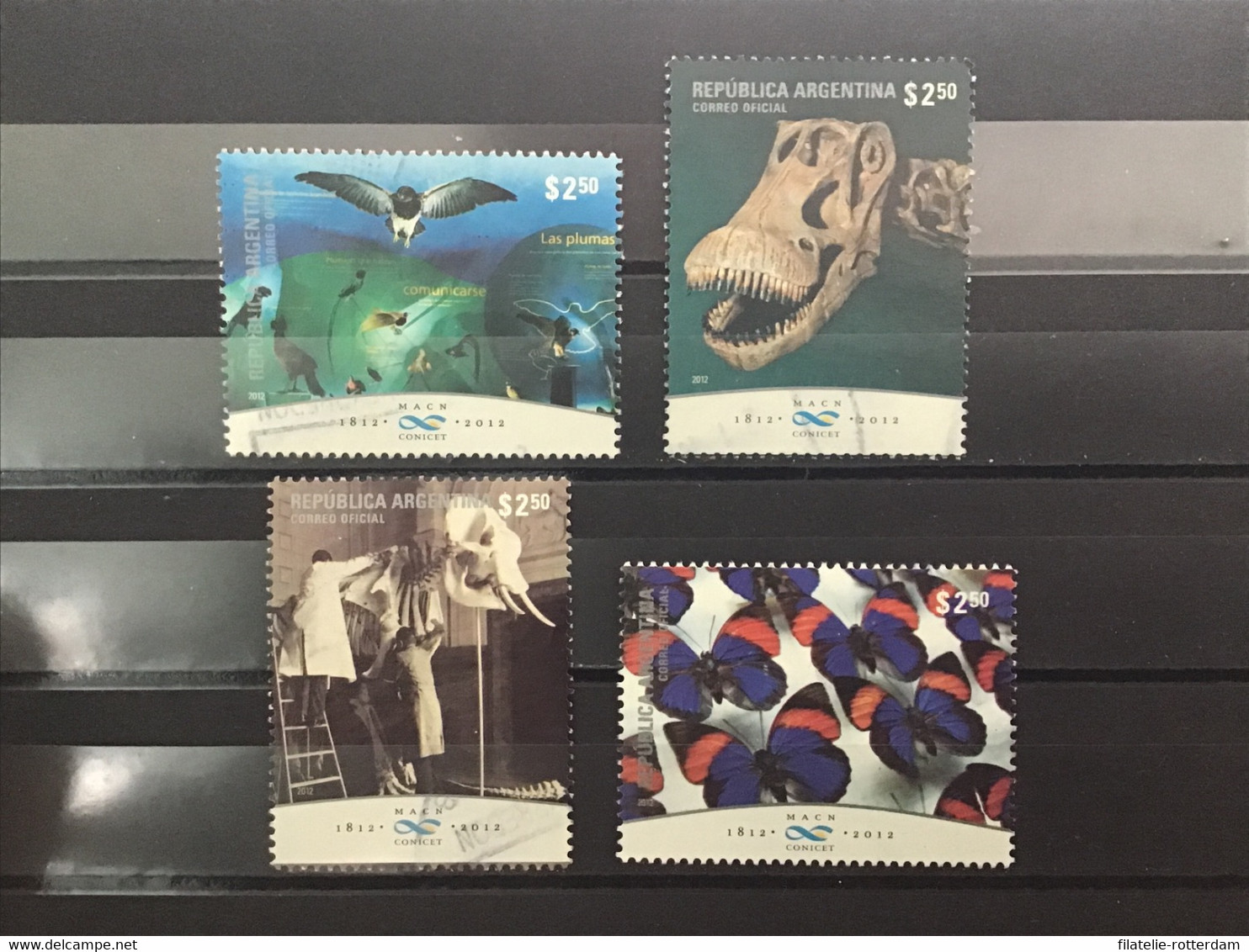 Argentinië / Argentina - Complete Set 200 Jaar Natuurhistorisch Museum 2012 - Used Stamps