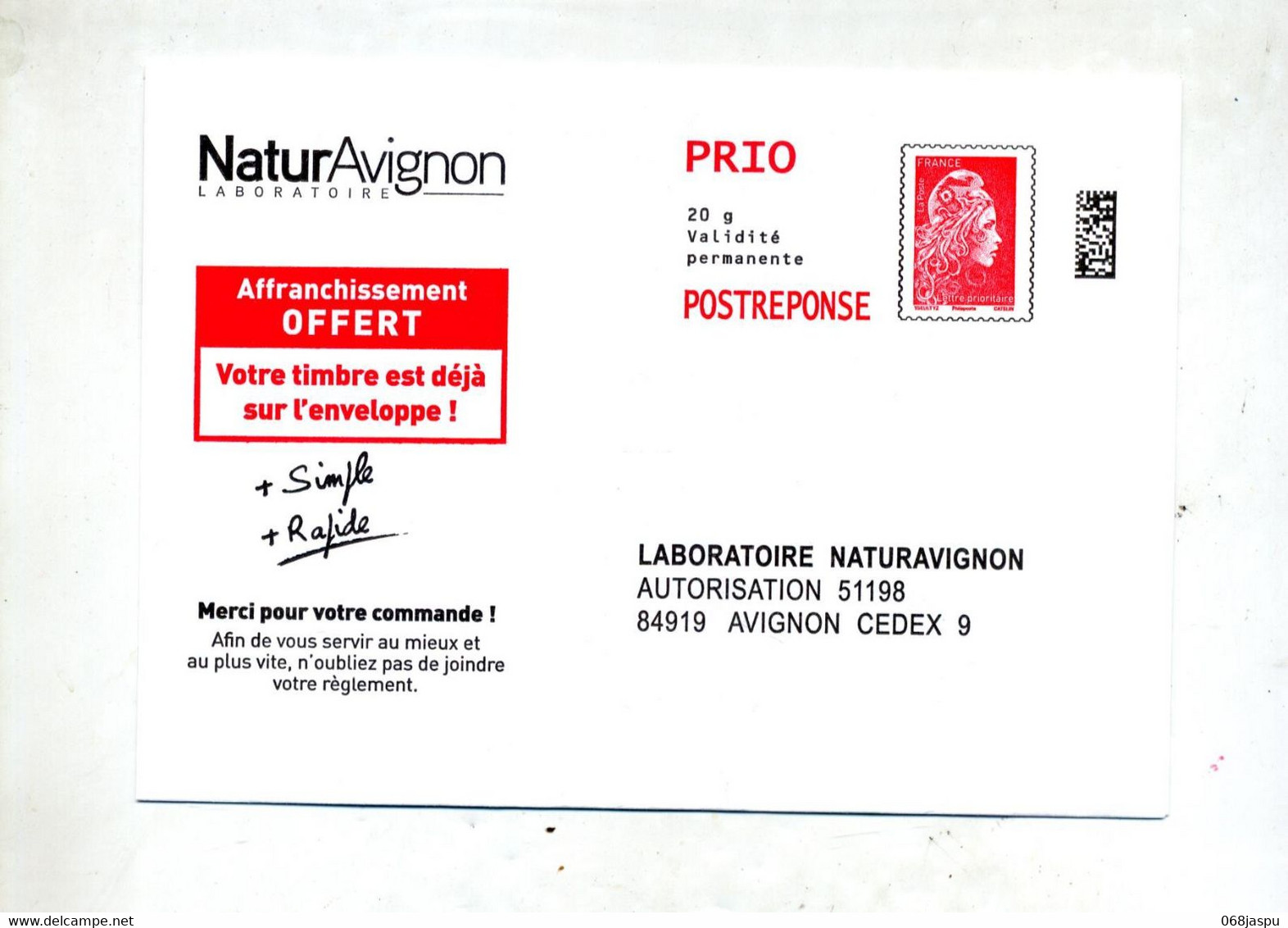 Pap Reponse Yseultyz Laboratoire Naturavignon - PAP: Antwort