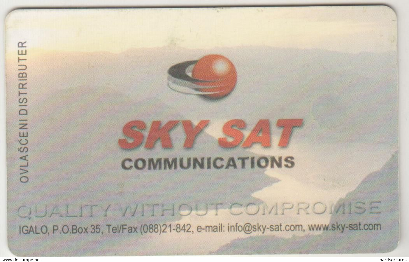 MONTENEGRO - Risanske Strane / Sky Sat Comm., Chip:GEM5 (Black), 100 U ,08/00, Tirage 50.000, Used - Montenegro