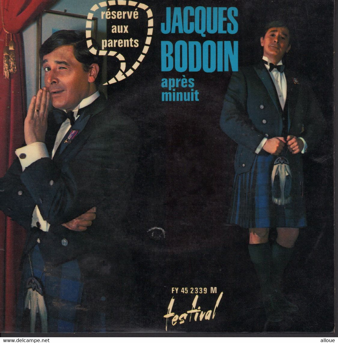 JACQUES BODOIN - APRES MINUIT + 2 - Humor, Cabaret