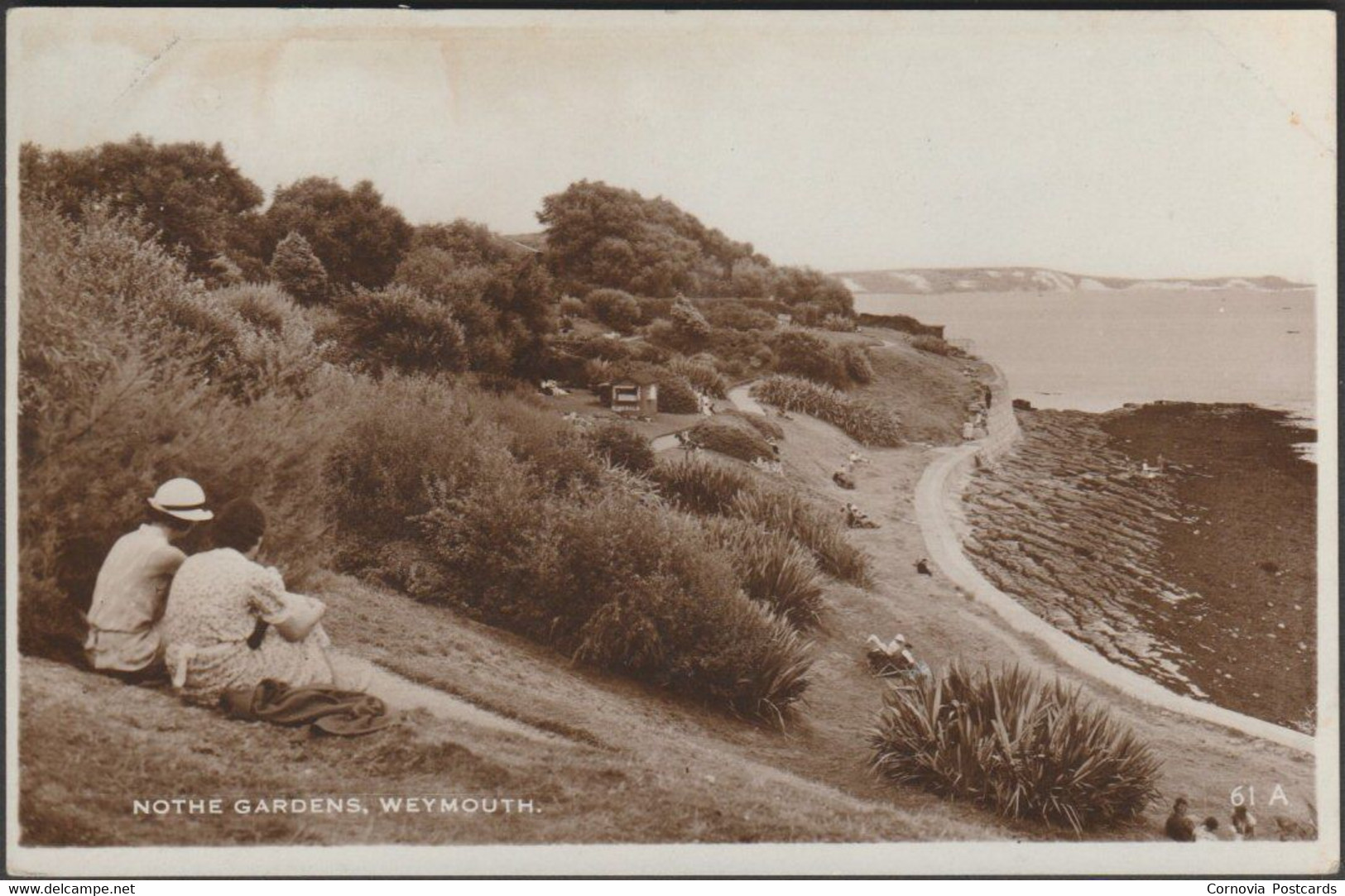 Nothe Gardens, Weymouth, Dorset, C.1930 - Excel Series RP Postcard - Weymouth