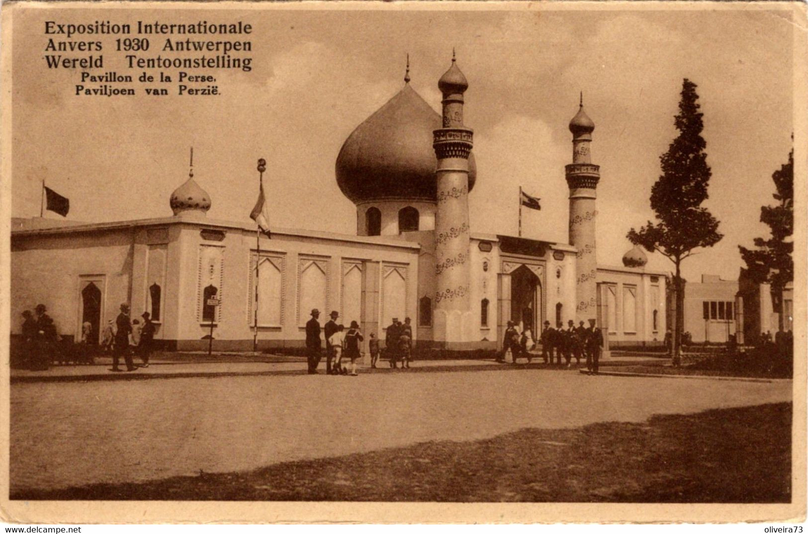 ANVERS 1930 ANTWERPEN - Exposition International - Pavillon De La Perse - Aartselaar