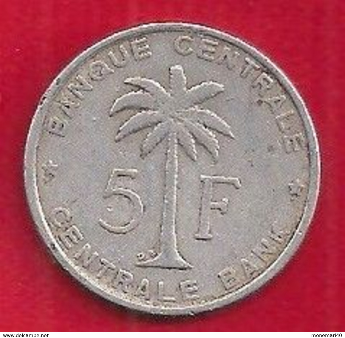 CONGO BELGE - 5 FRANCS - BANQUE CENTRALE - 1958 - 1951-1960: Baudouin I