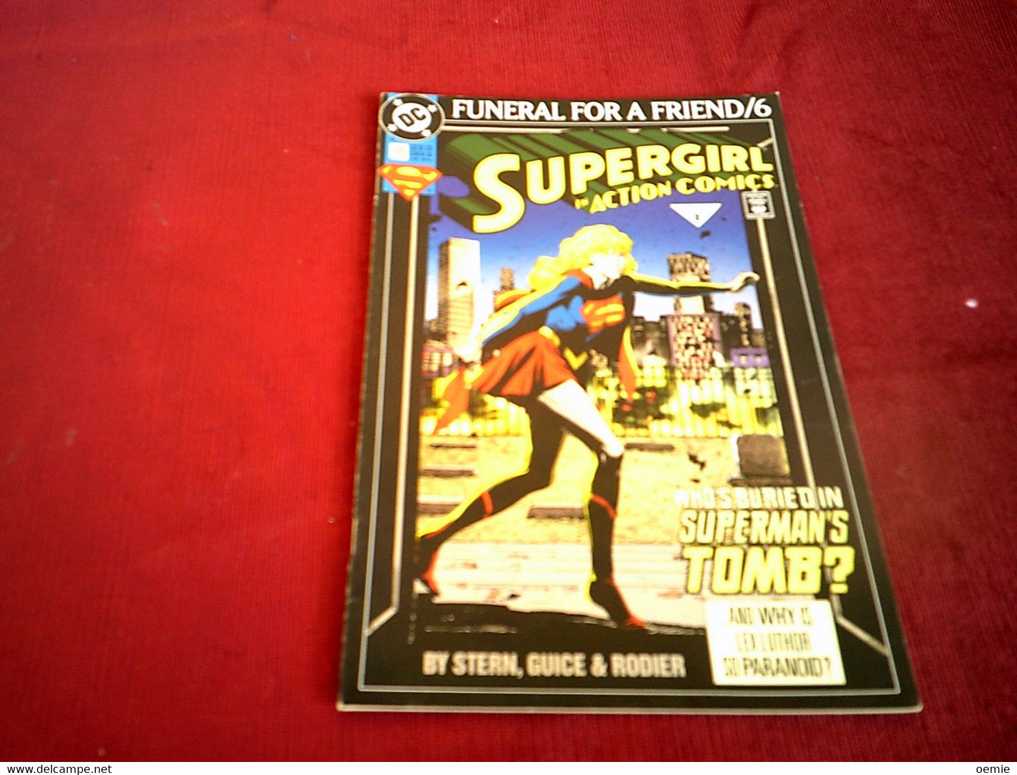 SUPERMAM  GIRL   IN ACTION COMICS  N° 686  FEB 93 - DC