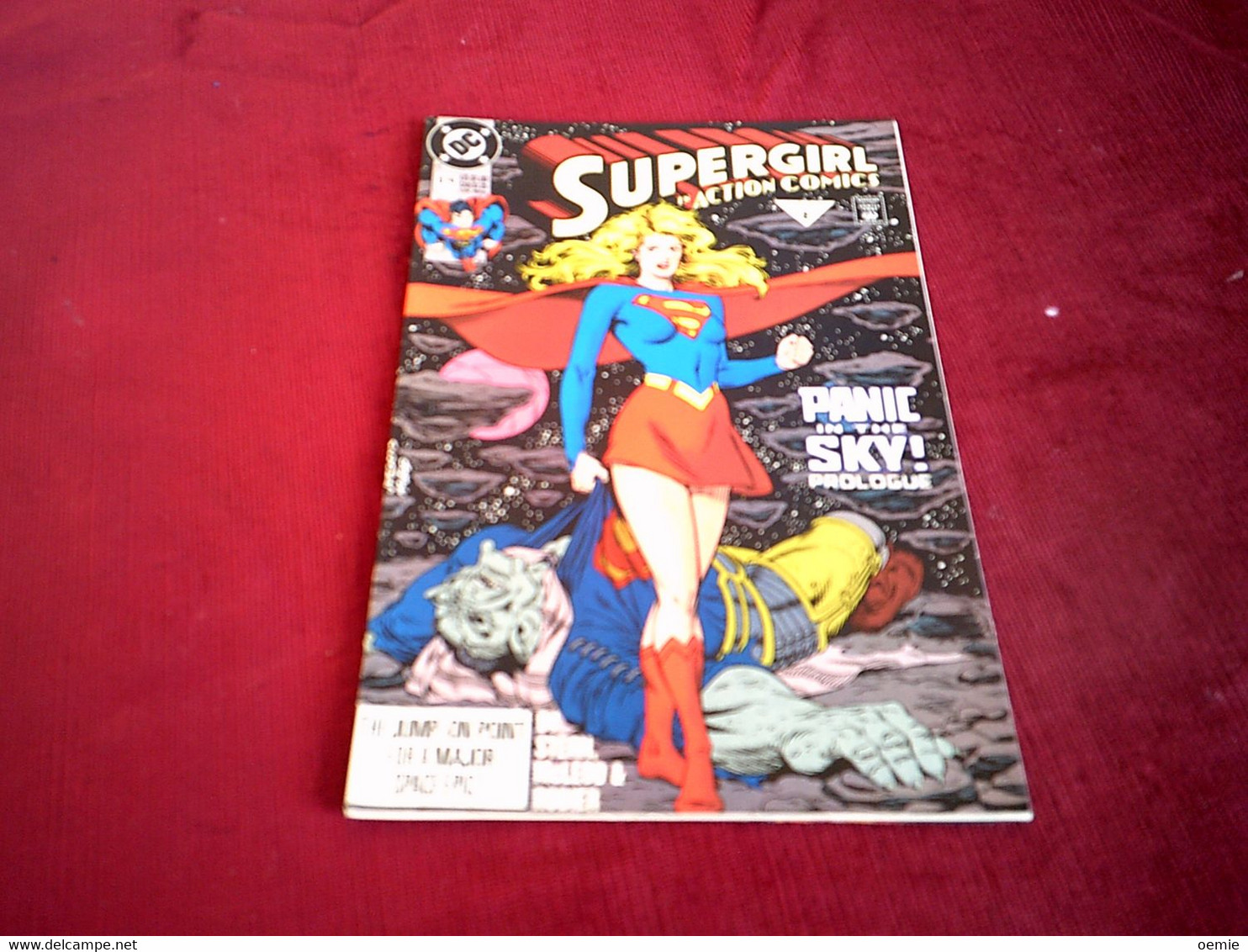 SUPERMAM  GIRL   IN ACTION COMICS  N° 674  FEB 92 - DC