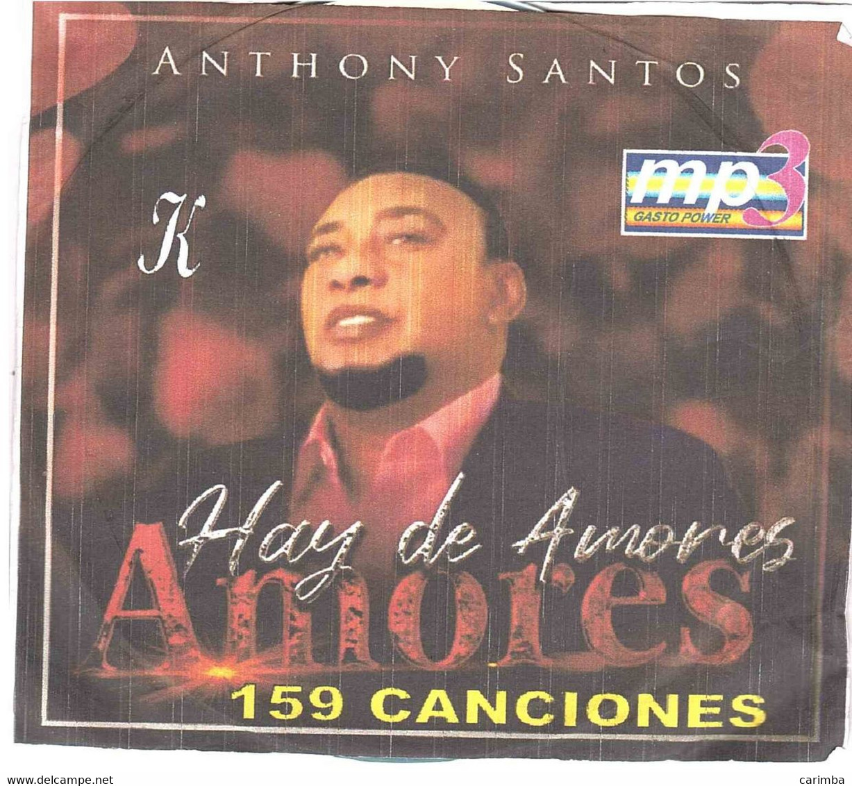 2022 ANTHONY SANTOS AMORES MP3 - Autres - Musique Espagnole