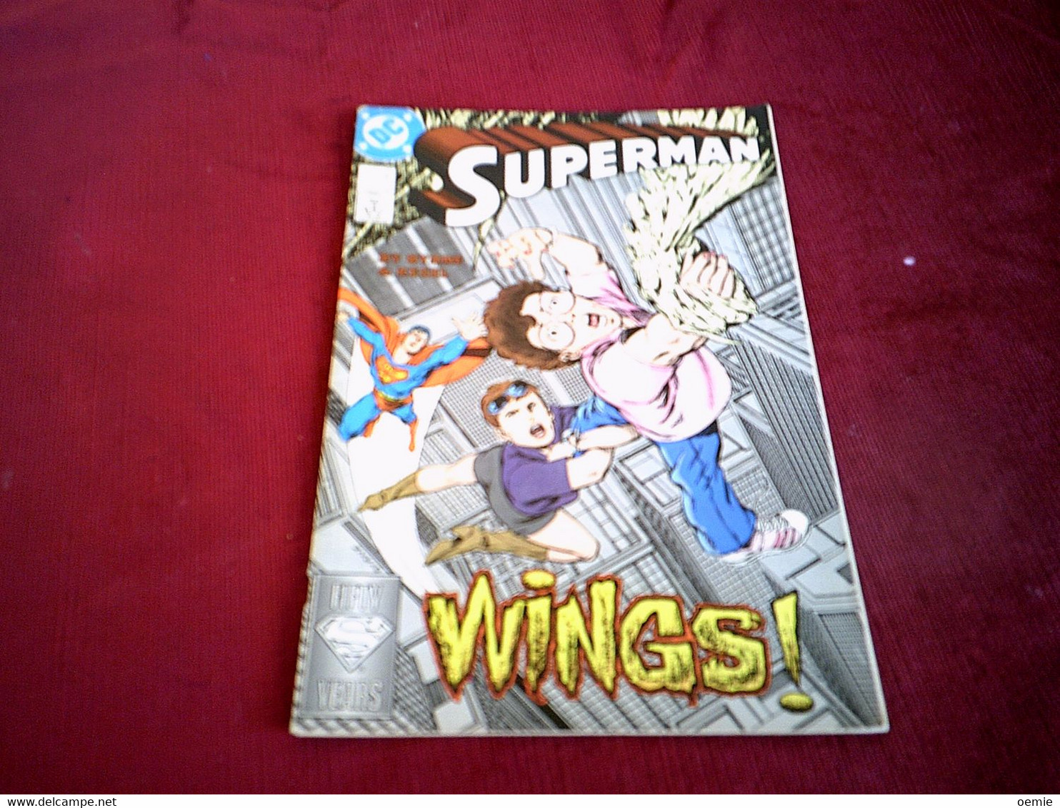 SUPERMAM  WINGS   N° 15  MAR 88 - DC