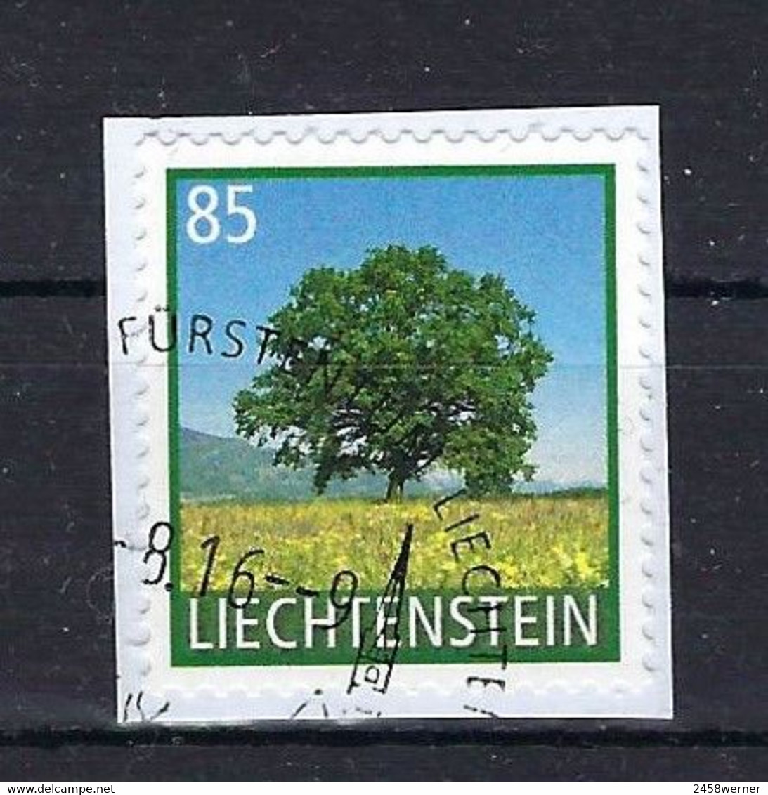 Liechtenstein 2016, Nr. 1798, Bäume Stieleiche Gestempelt Used - Gebruikt