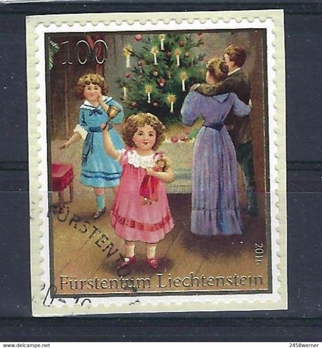 Liechtenstein 2016, Nr. 1835, Weihnachten: Nostalgische Weihnachtskarten Gestempelt Used - Gebraucht