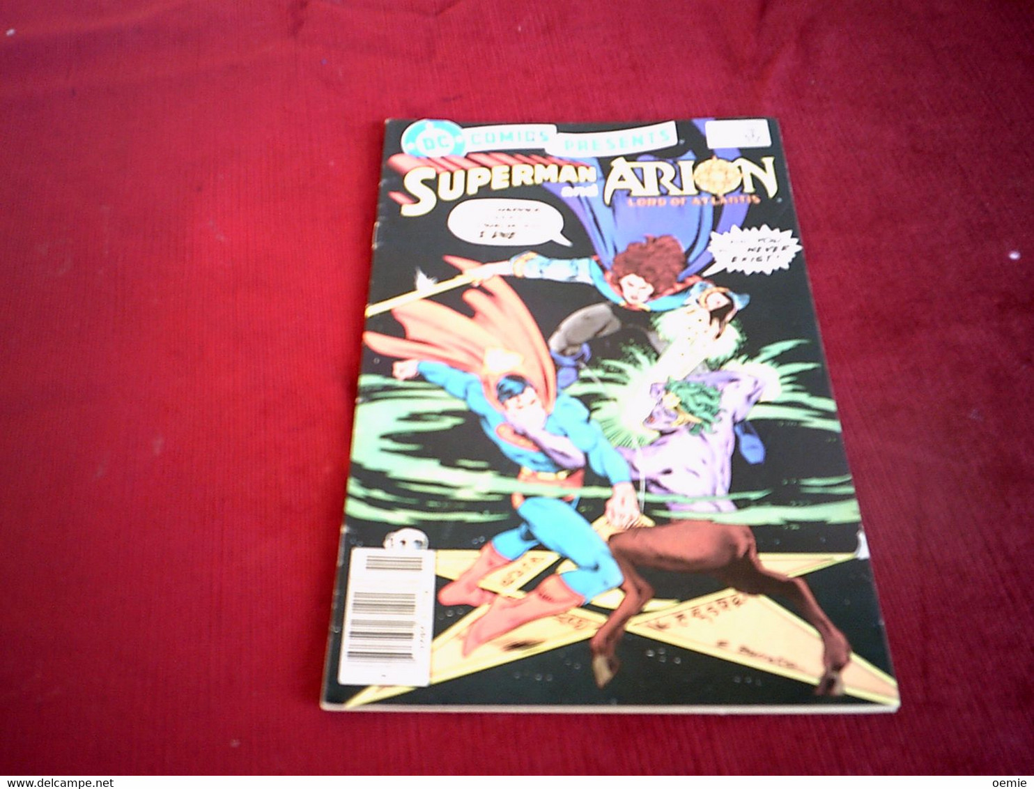 COMICS PRESENTS  SUPERMAM  AND ARION  N° 75 NOV 84 - DC