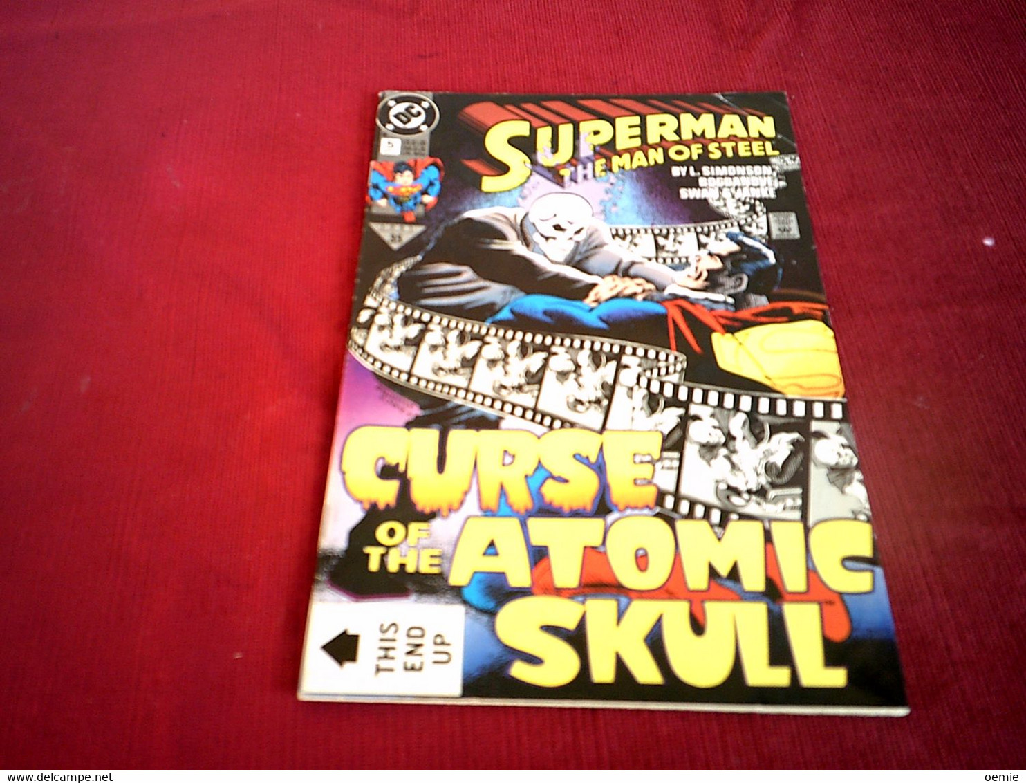 SUPERMAM   THE MAN OF STEEL  N°  5 NOV 91 - DC