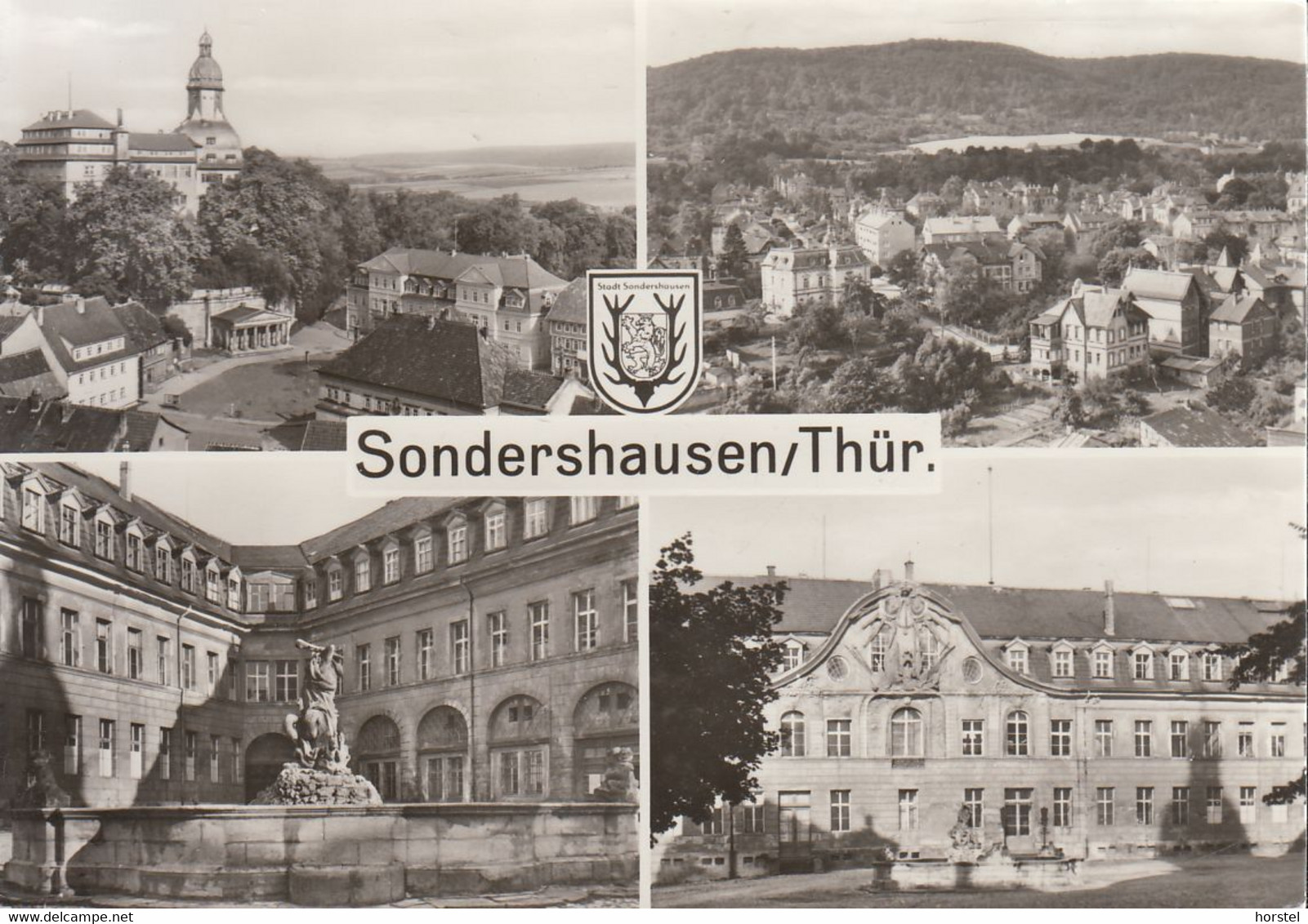 D-99706 Sondershausen - Alte Ortsansichten - Schloß - Sondershausen
