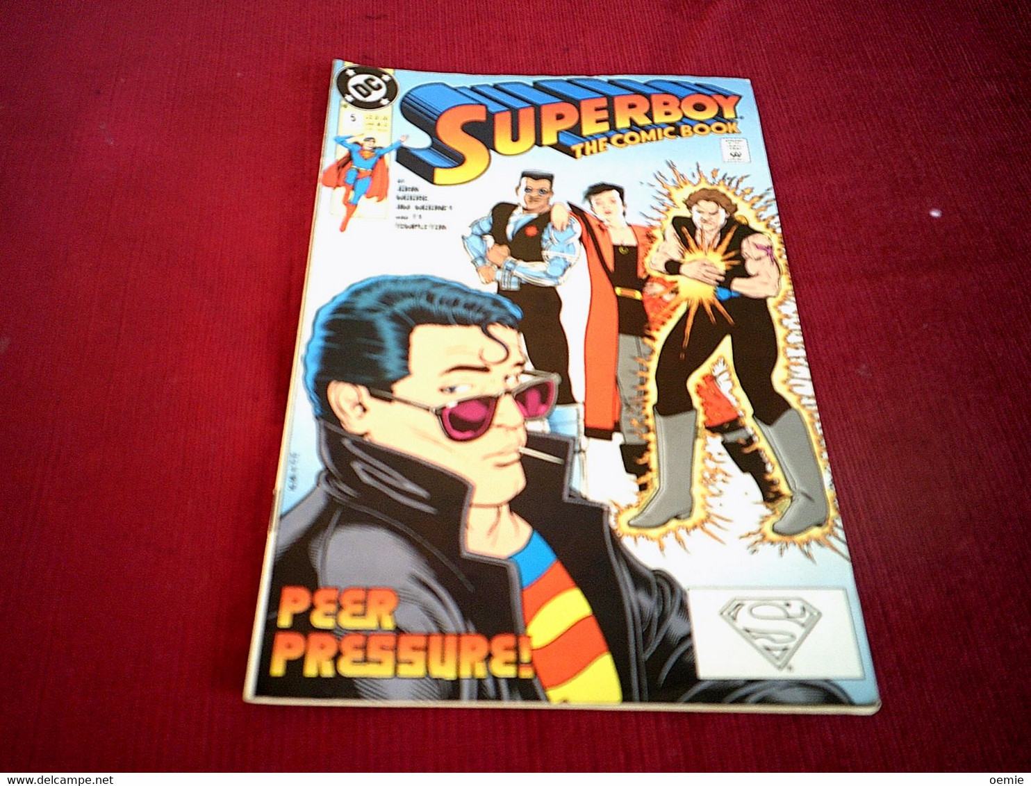 SUPERMAM   THE COMIC BOOK   N° 5  JUN 90 - DC