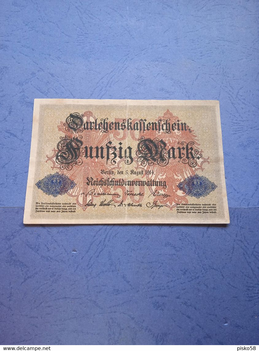 GERMANIA-P49b 50M 5/8/1914 - - 50 Mark