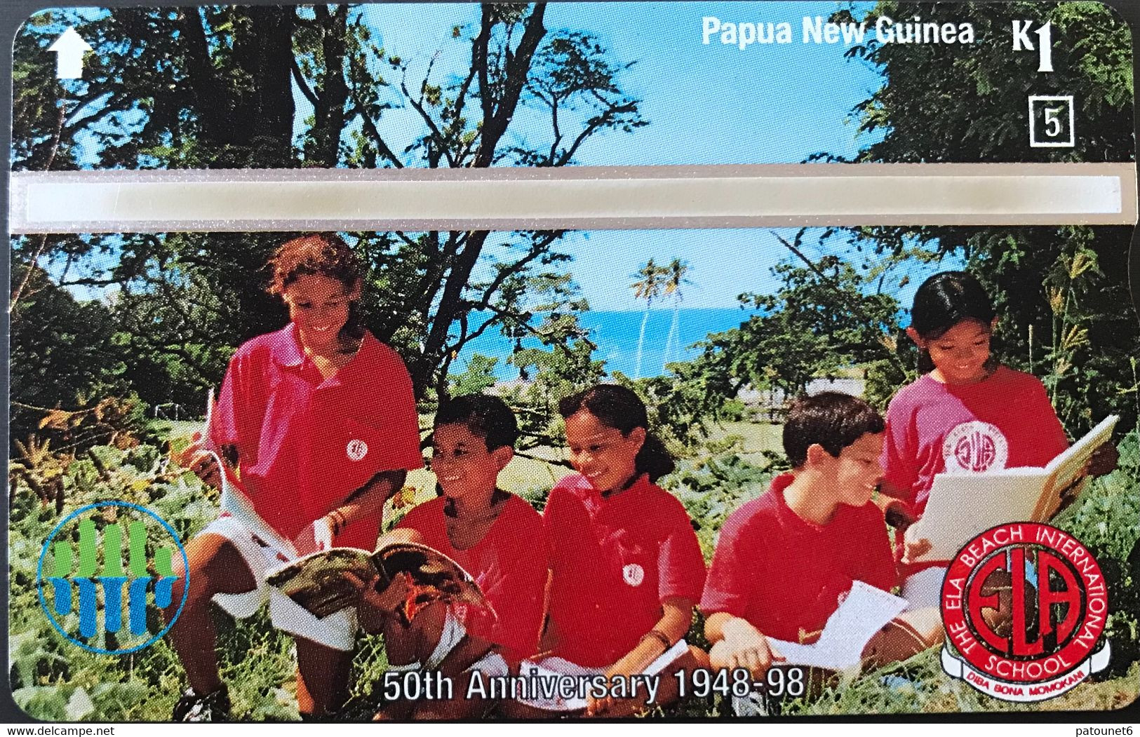 Papouasie-Nouvelle-Guilnée  - 50th Anniversary 48-98 -  K 1  - 5 - Papua-Neuguinea