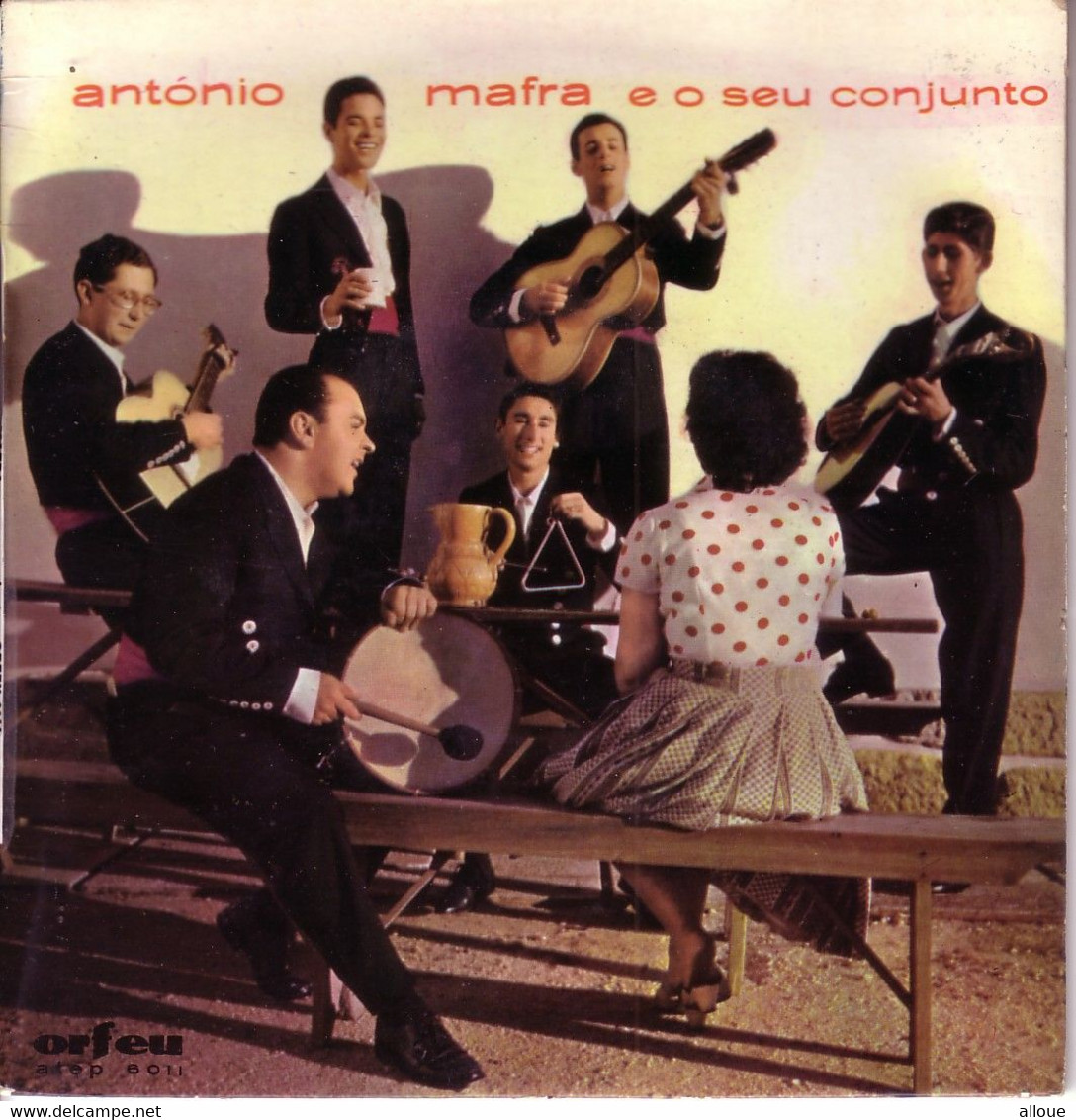 PORTUGUAL - ANTONIO MAFRA E O SEU CONJUNTO - 45 T - O VINHO DA CLARINHA - EU NAO ME CASO - + 2 TITRES - Musiques Du Monde