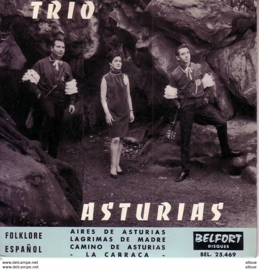 TRIO ASTURIAS FR EP  - AIRES DE ASTURIAS + 3 - Otros - Canción Española