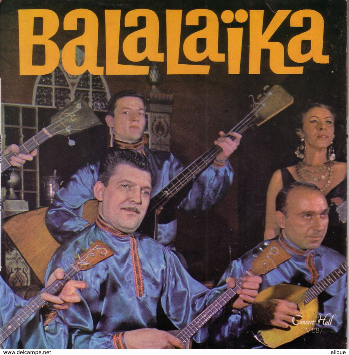 BALALAIKA FR EP  - ENSEMBLE TZIGANE RUSSE -  SINIJ PLATOTCHEC + 3 - Musiche Del Mondo