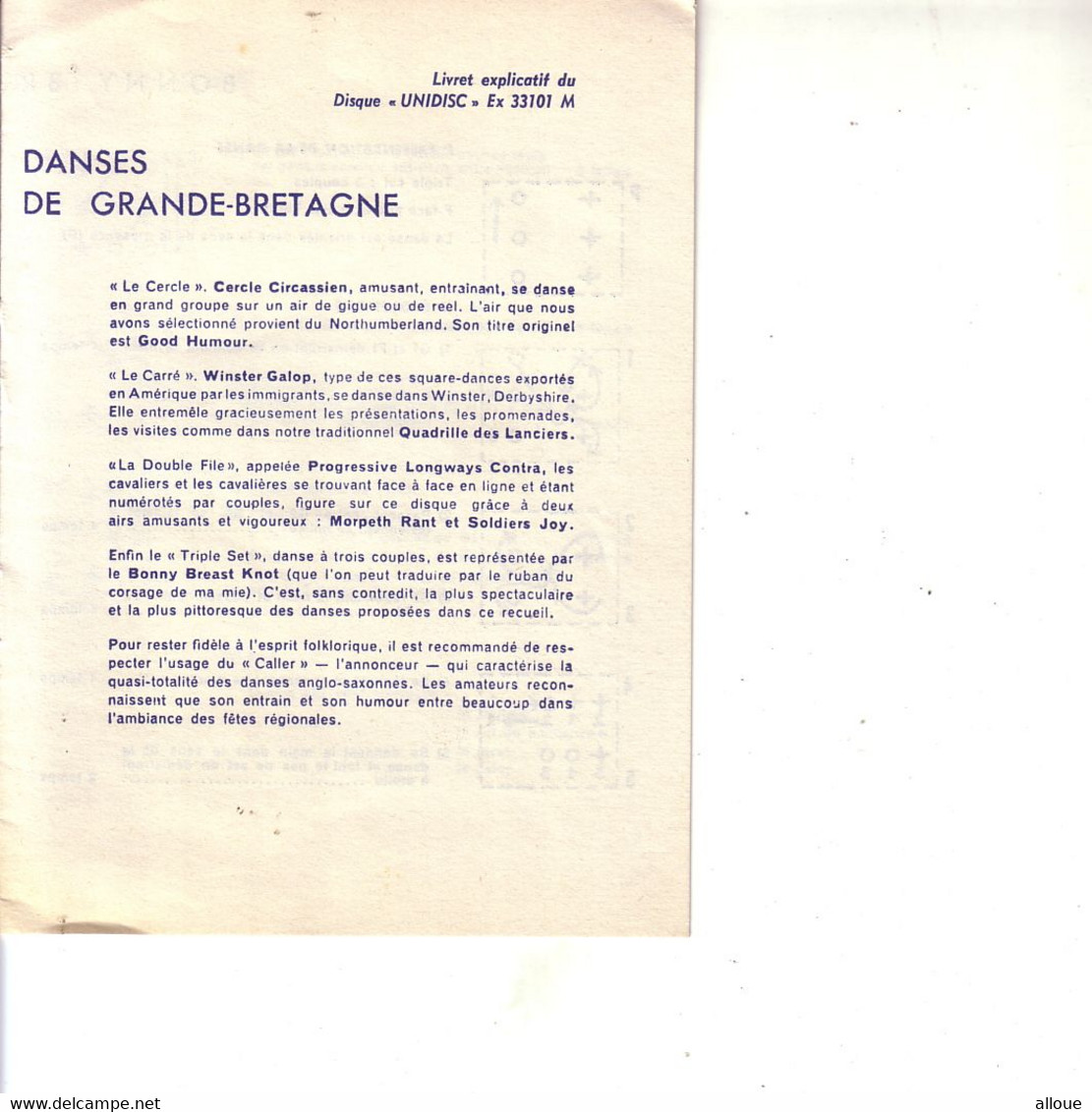 HORNPIPE DANCE BAND  FR EP  - DANCE DE GRANDE BREATAGNE - DANCE OF GREAT BRITAIN - WINSTER GALOP + 3 - World Music