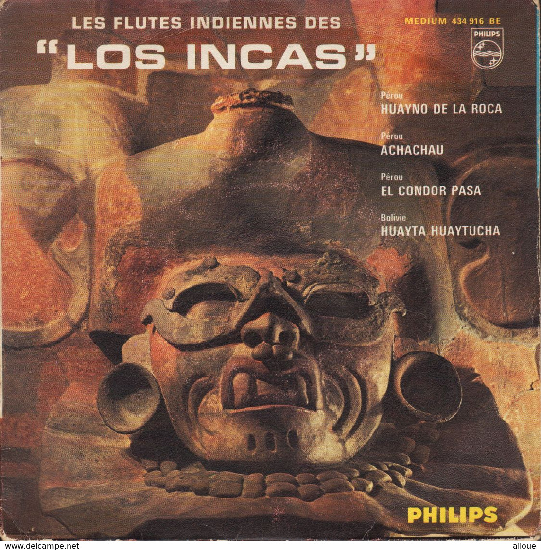 LOS INCAS - FRENCH EP EL CONDOR PASA + 3 - World Music