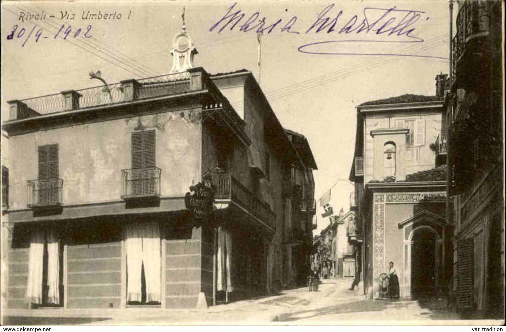 ITALIE - Carte Postale De Rivoli - Via Umberto  - L 120752 - Rivoli