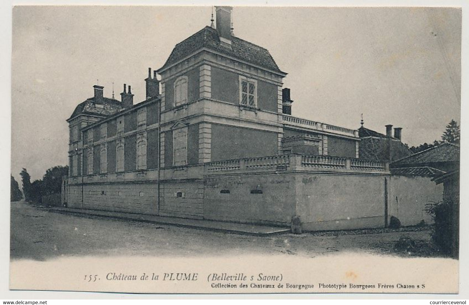 CPA - BELLEVILLE S/SAONE (Rhône) - Château De La Plume - Belleville Sur Saone
