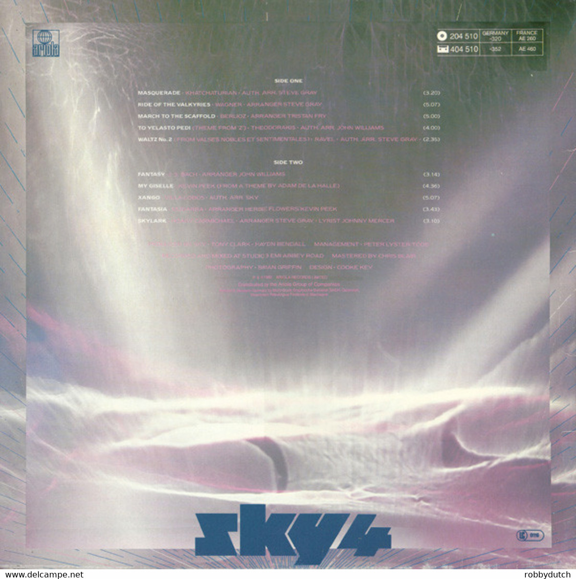 * LP *  SKY 4 - FORTHCOMING (Europe 1982) - Nueva Era (New Age)
