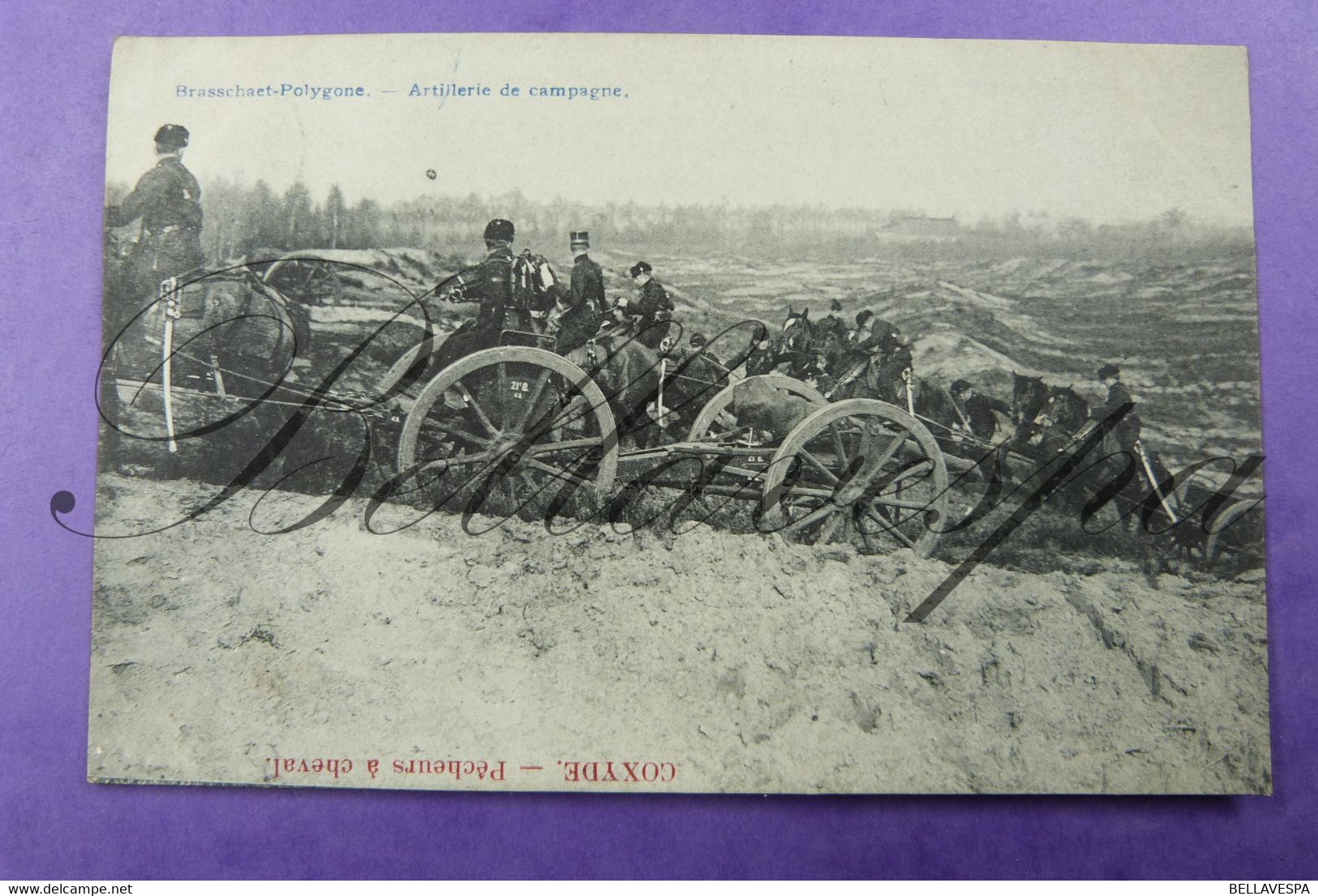 Brasschaat  Polygone  Artillerie De Campagne -1908 - Brasschaat