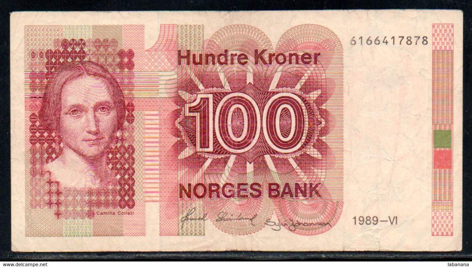 659-Norvège 100 Kroner 1989-VI - Norway