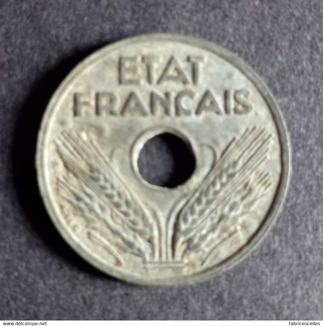 Pièce 10 Centimes État Français 1941 Grand Module - 10 Centimes