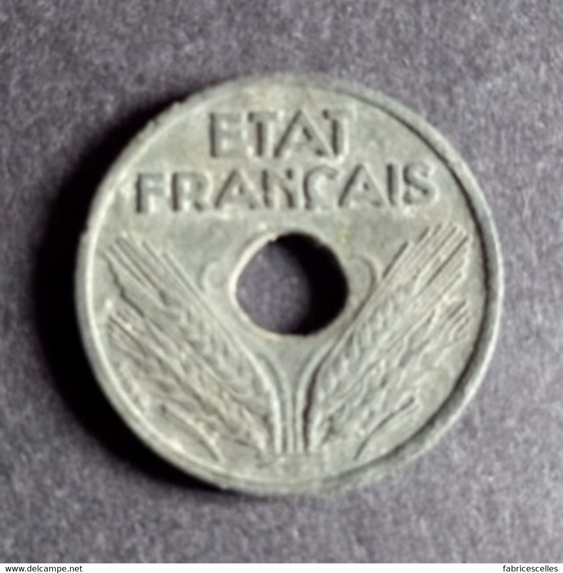 Pièce 10 Centimes État Français 1942 Grand Module - 10 Centimes