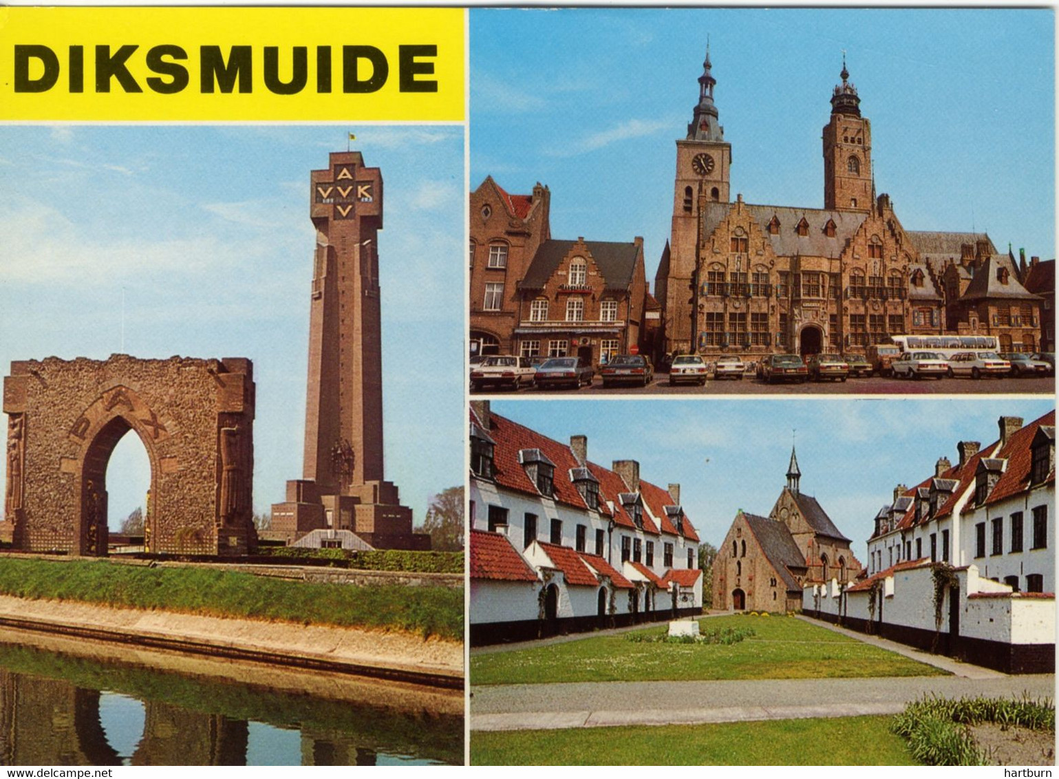 ♥️ Ijzertoren, Begijnhof, Stadhuis, Diksmuide (BAK-5,2) - Diksmuide