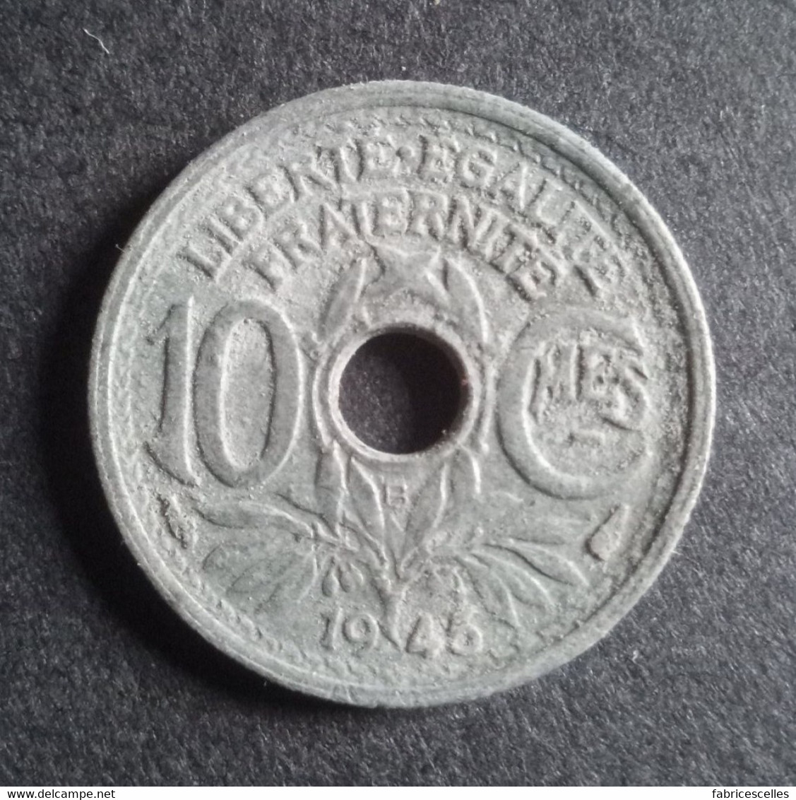 Pièce 10 Centimes Lindauer 1945 B - 10 Centimes