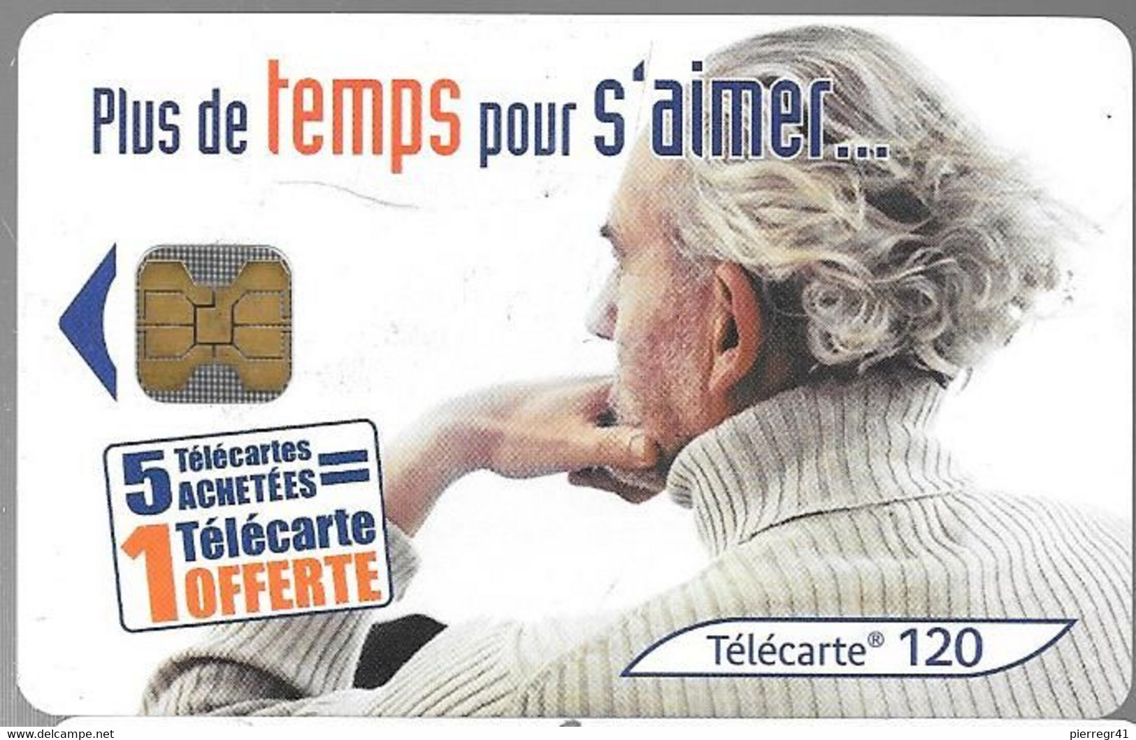 TC-PUBLIC-F1145-120U-OB2-06/01-PLUS DE TEMPS POUR  S AIMER-V°N° Gras-Utilisé-TBE - 2001