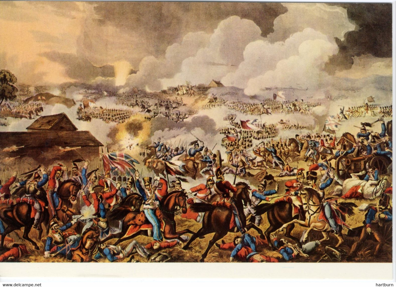 ♥️ Contre Attaque De La Cavalerie Anglaise (Bataille De Waterloo) (BAK-5,2) - Waterloo
