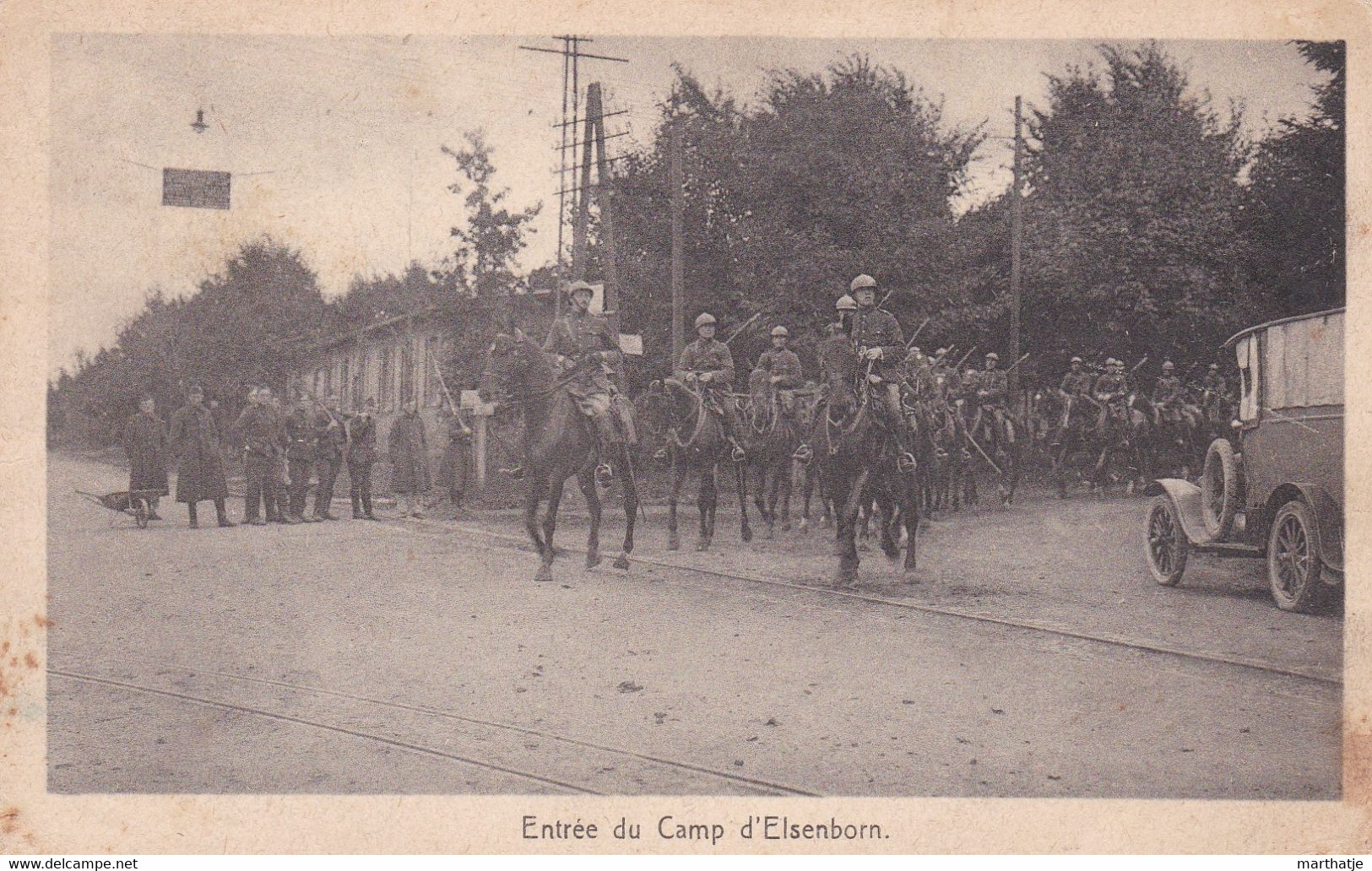 186 - Entrée Du Camp D'Elsenborn - Elsenborn (camp)