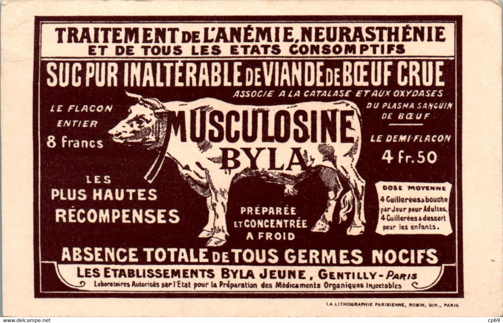 Cpa Avec Publicité Au Dos Collection De La Musculosine Byla Costume Abyssinie Nord De L'Ethiopie TB.Etat - Ethiopie