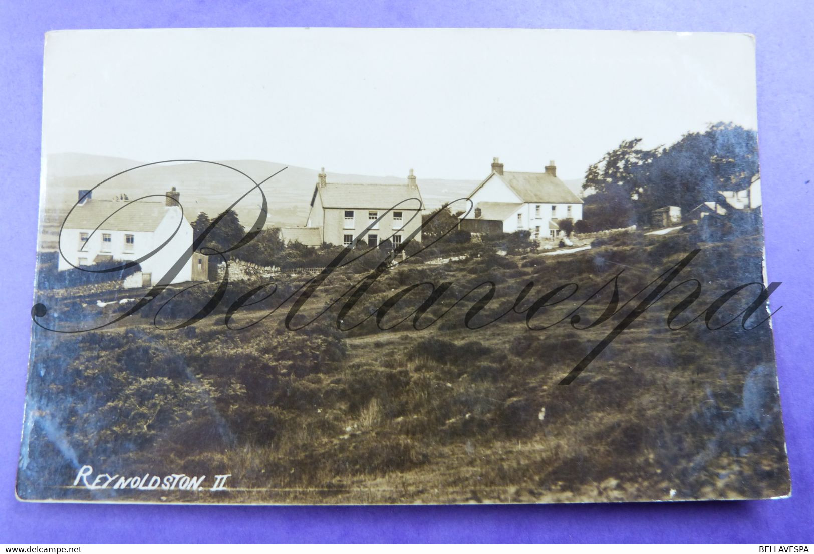 Reynoldston II RPPC Photo Postcard By W.H. Hoare Heatfield St. Swansea - Glamorgan