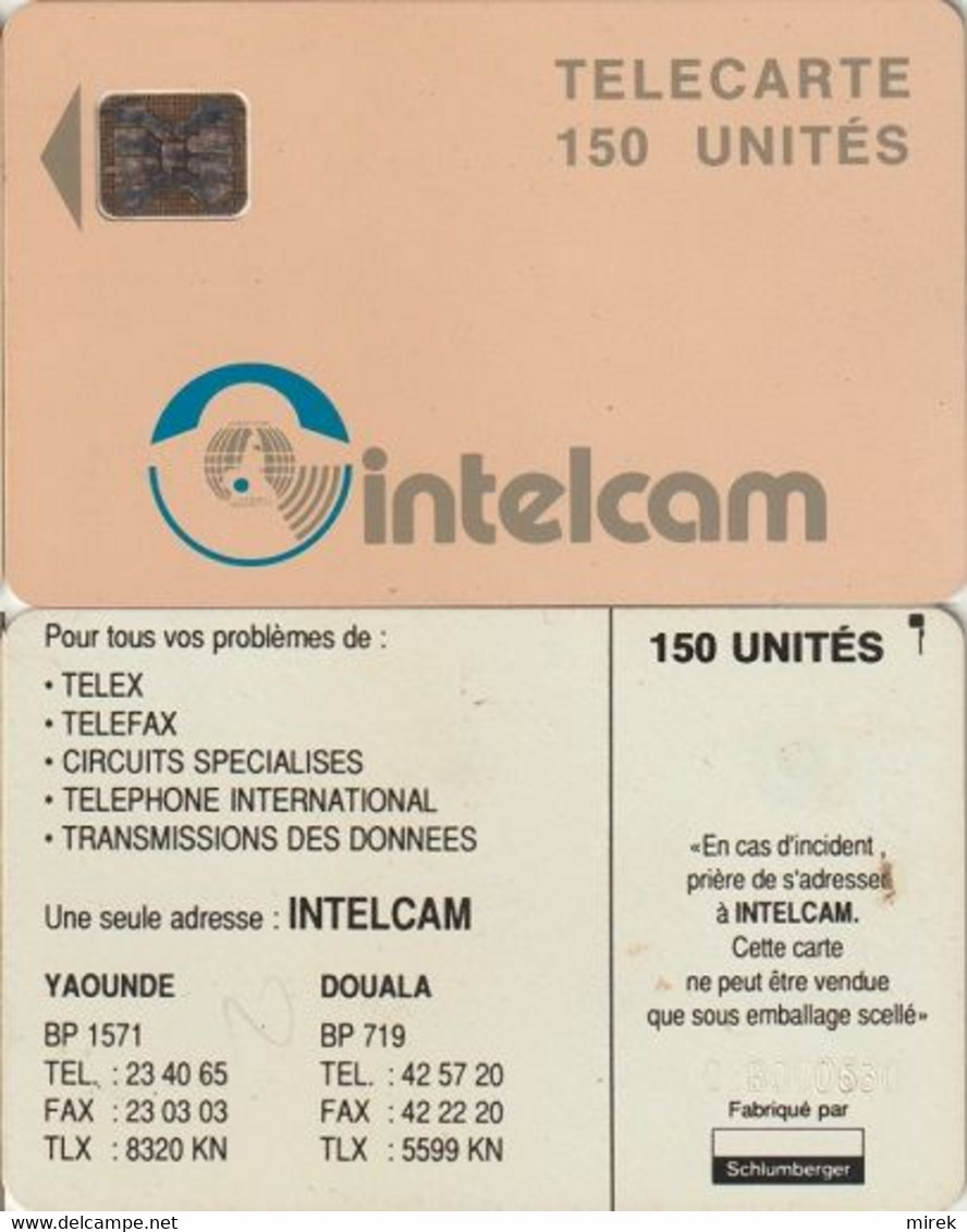 451/ Cameroon; P10. Orange - Logo, 150 Ut., SC5 Afnor, CN 00191 - Cameroon