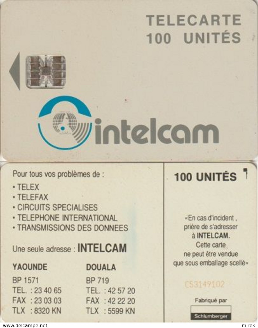 454/ Cameroon; P13. Grey - Logo, 100 Ut., SC7, CN C53149102 - Camerún