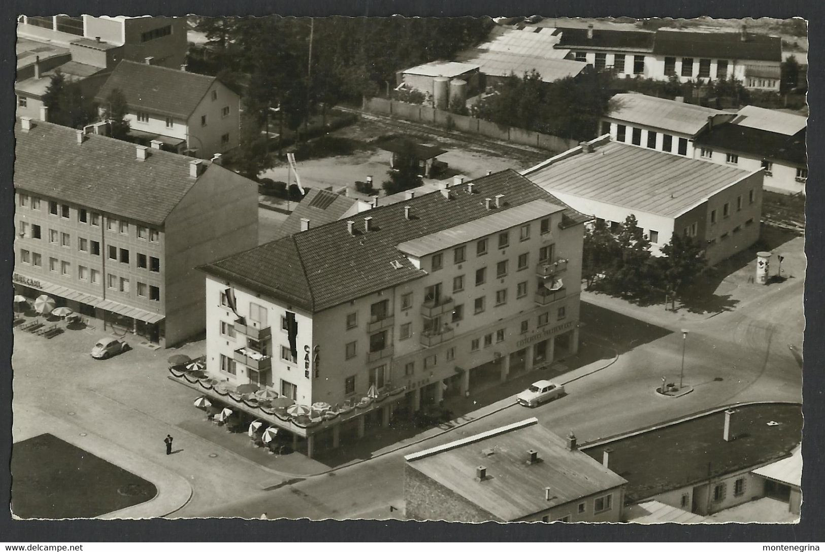 WALDKRAIBURG - Hotel Cafe BROSCH - Old Postcard (see Sales Conditions) 06296 - Waldkraiburg